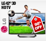 LG 42" 3D HDTV